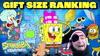 Size Ranking Gifts in Bikini Bottom 📏  SpongeBob [upl. by Ahsikan832]