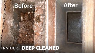 How Decades Worth Of Dust is DeepCleaned From Air Ducts  Deep Cleaned  Insider [upl. by Rraval]