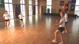 Jump Rope for Heart Skipping Skills 8 Springer [upl. by Rotciv]