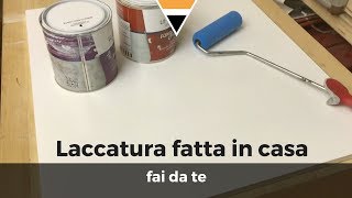 Scopri come fare una quotlaccatura fatta in casaquot senza ricorrere a costose alternative  Fai da te [upl. by Aierb]