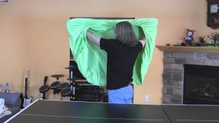 How to Fold a Fitted Sheet Made Easy [upl. by Eenafets]