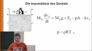 Thermodynamik 8 Volumenarbeit idealer Gase [upl. by Labanna]