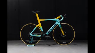 Velo7 DREAM BUILD  1 of 1 in the World  Bianchi Oltre RC Pantani 4K [upl. by Jarv]