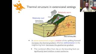 Geodynamics  Lecture 86 Thermal structure of active tectonic areas [upl. by Beverie581]