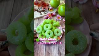 Golosinas de manzana ácida 🍏 recetas recetasfaciles kawaii [upl. by Fasa]