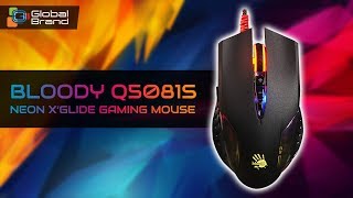 BLOODY Q5081S NEON X’GLIDE GAMING MOUSE  A4TECH  Global Brand Pvt Ltd [upl. by Beverly]