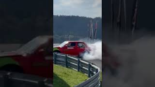 Denise Ritzmann  BMW E30 LSX454 drifting at Drift Kings Series 2024 Rd4 Nürburgring 🇩🇪 [upl. by Arriec318]