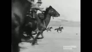 Charge of the 4th Light Horse Beersheba 31 Oct 1917  From the movie Forty Thousand Horsemen [upl. by Idnym]