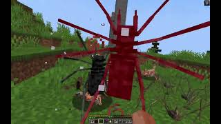 Outdated  Spiders scorpions daddy longlegs  Spider Moth Dweller mod available on Curseforge [upl. by Lilithe308]