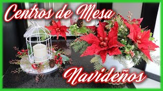 Bellos CENTROS DE MESA para NAVIDAD 🎄 Navidad DIY🎄Por si no lo viste [upl. by Akihsal]