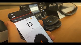 Setting up your Icom ICM510 Marine VHFDSC Radio for Smartphone Control [upl. by Une]