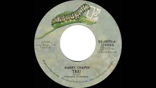 1972 HITS ARCHIVE Taxi  Harry Chapin [upl. by Newsom257]