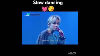 Slow dancing by v 💓😘bts v thv jk love kimtaehyung koreanactor kimtae happytaehyungday [upl. by Dj156]