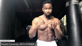 Michael Jai White Punching Correctly [upl. by Stickney676]