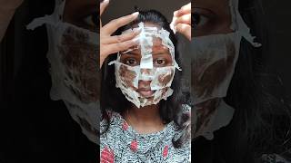 🤣 Trending egg white amp Tissue paper peel off mask peelofffacemaskspcelestial peeloffmask peeloff [upl. by Daffie]