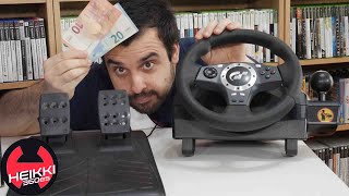 El mejor volante para simracing que puedes comprar por menos de 50€ [upl. by Chladek]