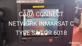 HOW TO CONNECT NETWORK INMARCAT C SAILOR 6018 youtube captain pelaut [upl. by Nnylidnarb]