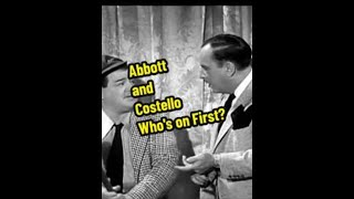 Laughter Guaranteed with Abbot And Costellos Whos On First funny classic classiccomedy [upl. by Swetiana]