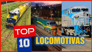 Essas são as 10 Locomotivas Diesel Mais Potentes do Brasil algumas bem raras [upl. by Yand]