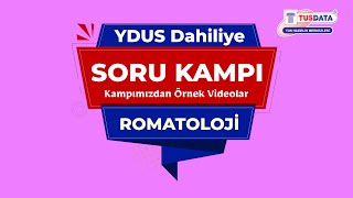 YDUS Dahiliye Soru Kampı  Romatoloji Örnek Soru Videosu [upl. by Jaquenetta]