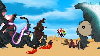 The Hidden Power of Godzillas Rotation Luck Revealed  FUNNY CARTOON  Evolution of Godzilla Earth [upl. by Bear408]