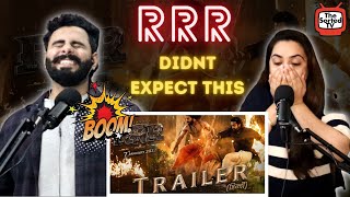 RRR Trailer  NTR Ram Charan Ajay Devgan Alia Bhatt  SS Rajamouli  Delhi Couple Reactions [upl. by O'Driscoll]