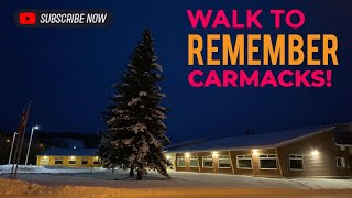 A walk to remember in Carmacks Yukon  you should experience this 🇨🇦 [upl. by Ancell334]