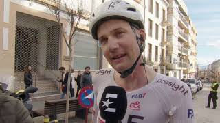 Tim Wellens  Interview at the finish  Clásica Jaén Paraiso Interior 2024 [upl. by Viridi]