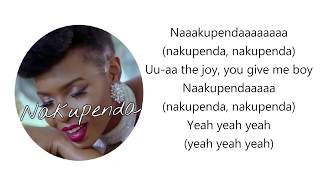 Nakupenda  Yemi Alade Swahili Ft Nyashinski Lyrics [upl. by Paucker]