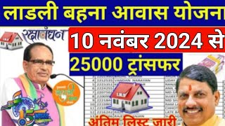 Ladli behna awas yojana mp 2024  ladli behna yojana new update  महिलाओं को पहले मिलेगा राखी उपहार [upl. by Pump897]