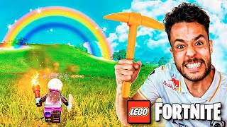 ESTE JUEGO ES INCREÍBLE  LEGO FORTNITE  TheGrefg [upl. by Jala]