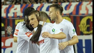 Hajduk Split 41 HNK Gorica Naglasci amp Golovi  Prva HNL 202425 [upl. by Gnilyarg21]