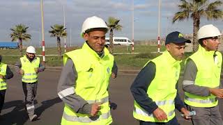 Tsunami evacuation exercice Tsunami ElJadida Morocco [upl. by Suolkcin428]