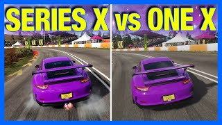 Forza Horizon 4  Xbox Series X vs Xbox One X [upl. by Delmar]