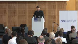 DSI – The Digital Society Conference 2018 Opening Speech by Dr Sandro Gaycken [upl. by Mcclees]