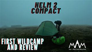 Wild Country Helm 2 Compact First Wildcamp and Review in The Forest Of Bowland [upl. by Ahteres667]