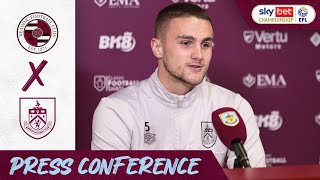 HarwoodBellis On Life As A Claret  PRESS CONFERENCE  Reading v Burnley [upl. by Cuda]