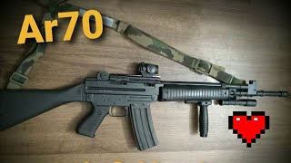 Guntuber Poser Shoots Expensive Gun Really Fast and is Terrible Beretta AR70 [upl. by Celene205]