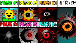 Phase 1 VS Phase 2 VS Phase 3 VS Phase 4 VS Phase 5 VS Phase 6 VS Phase 7 in Incredibox Sprunki [upl. by Gettings332]