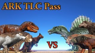 ARK Battles with all updated Creatures ONLY TLC 1  ARK TLC PASS  Cantex [upl. by Ainslee584]