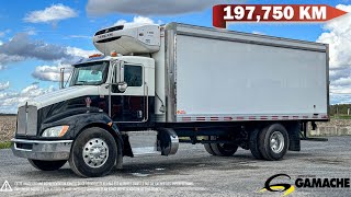 C34652 2018 KENWORTH T370 CAMION FOURGON RÉFRIGÉRÉE [upl. by Yatnoj]