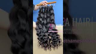 Raw Southeast Asia Hair Vietnamese Wavy 134 Bundles Deal Sea Hair FtSea Raw Hair Factory Review [upl. by Desdemona]