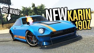 BIG WANG KARIN 190Z  GTA V Online [upl. by Eelyek365]