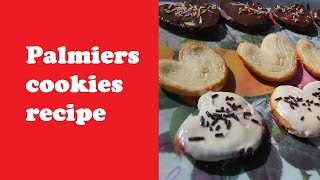 Palmiers cookies recipe [upl. by Nigrom]