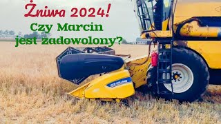 Żniwa 2024 u Marcina  Jęczmień ozimy  Gościnnie [upl. by Honora]