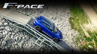 New Jaguar FPACE OffRoad Test Drive Niksic Montenegro 2016 [upl. by Erik]