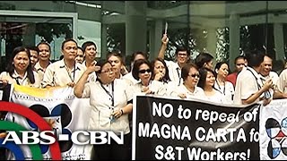 Bandila PAGASA DOST employees protest SSL [upl. by Seyler]