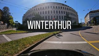 Winterthur  Switzerland  driving around in 4K [upl. by Emee]