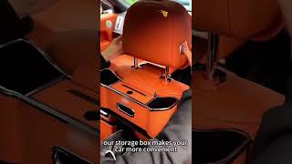 Car seat back multifunctional storage box [upl. by Yrrad]