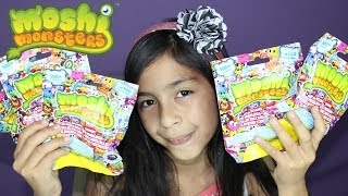 Opening Moshi Monster Blind BagsMoshlings Ultra RareB2cutecupcakes [upl. by Herson]